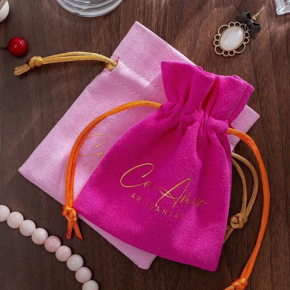 Microfiber Drawstring Pouch — image 2
