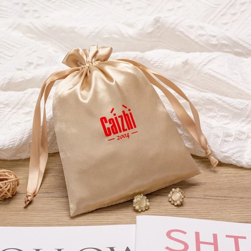 Satin Drawstring Pouch — image 2