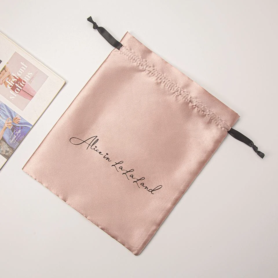 Satin Drawstring Pouch — image 4