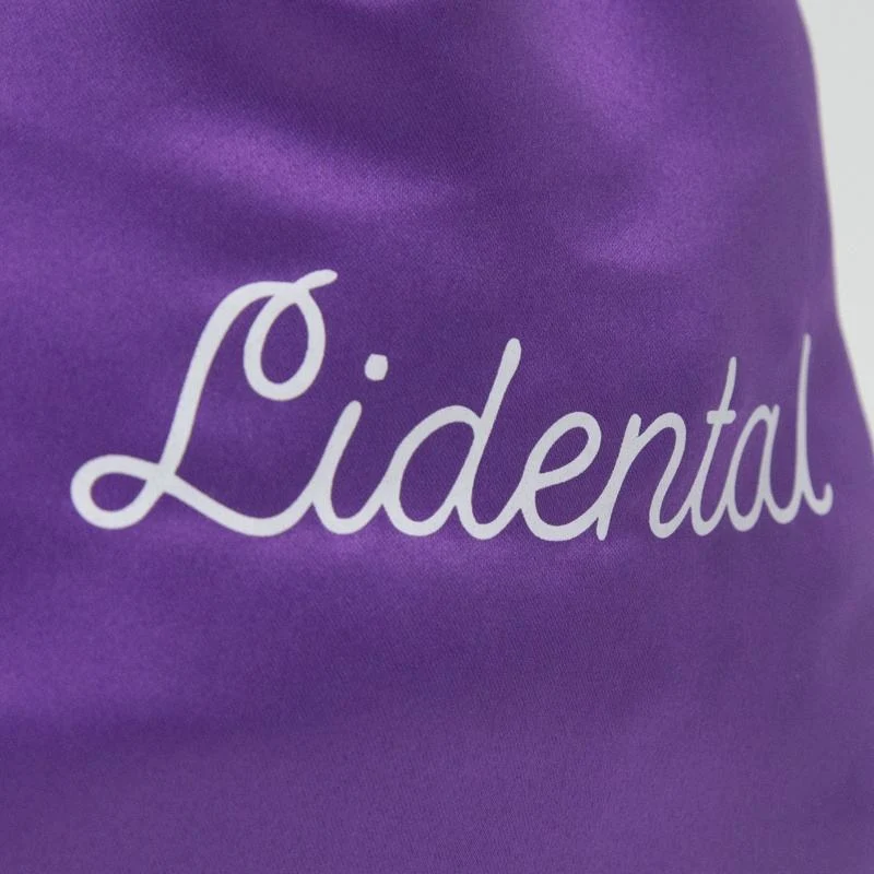 Purple Satin Drawstring Pouch — image 6