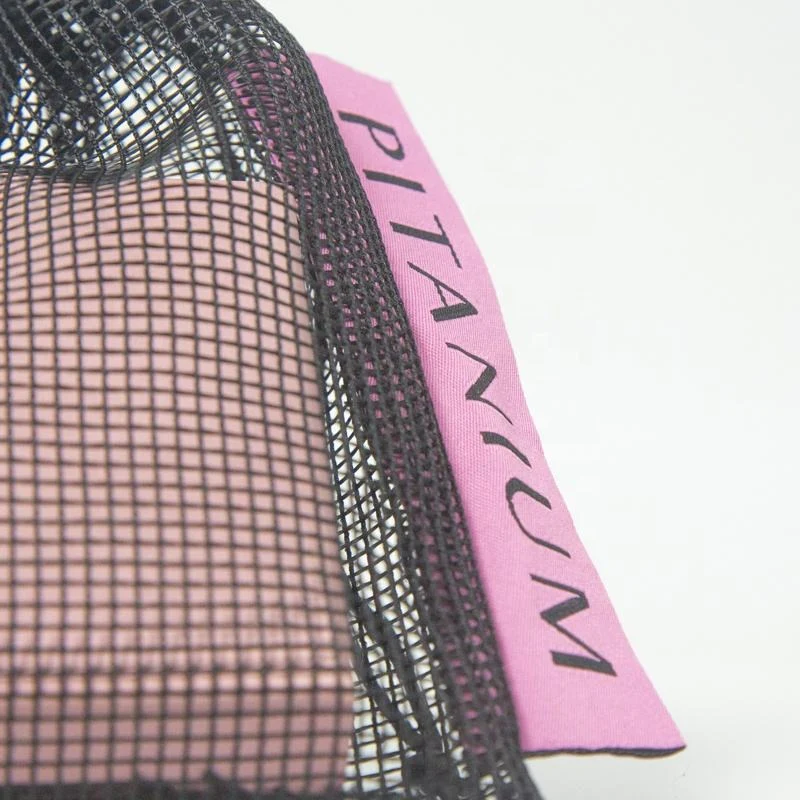 Black Mesh Drawstring Pouch — image 5