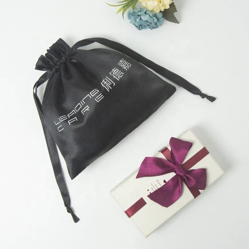 Satin Drawstring Pouch — image 3