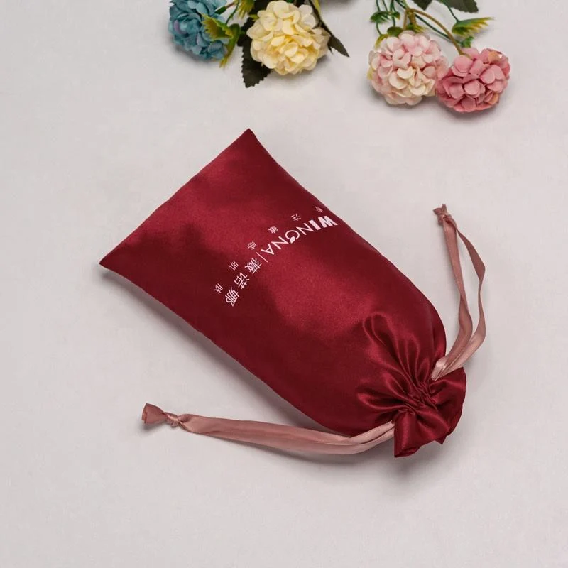 Satin Drawstring Pouch — image 4