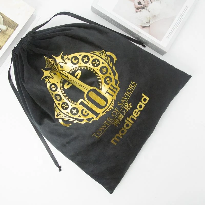Velvet Drawstring Pouch — image 3