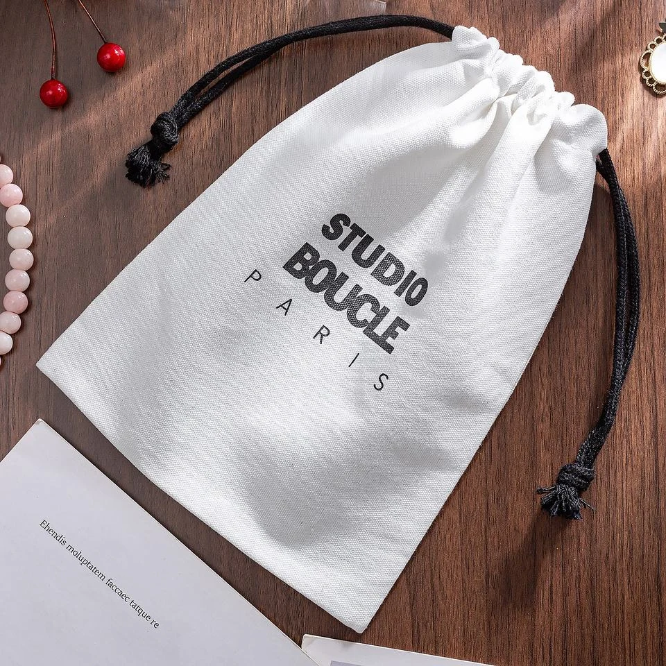 Cotton Drawstring Pouch — image 4