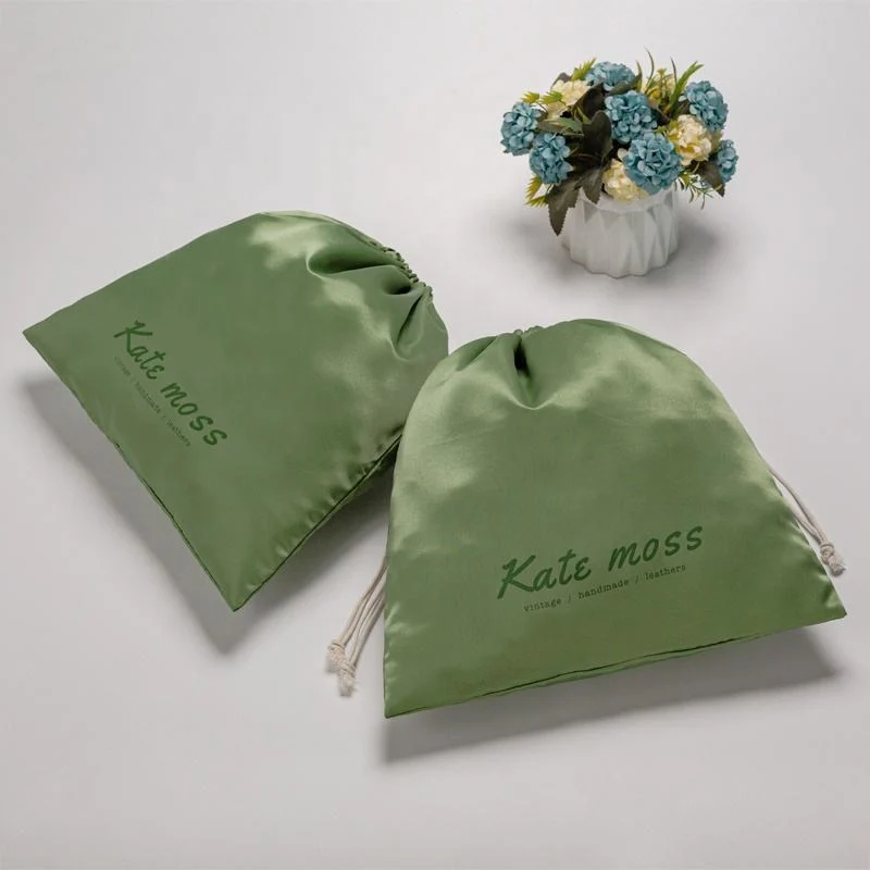 Satin Drawstring Pouch — image 3