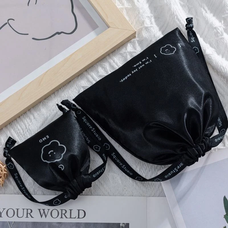 Satin Drawstring Pouch — image 4
