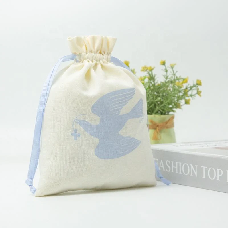 Cotton Drawstring Pouch — image 2