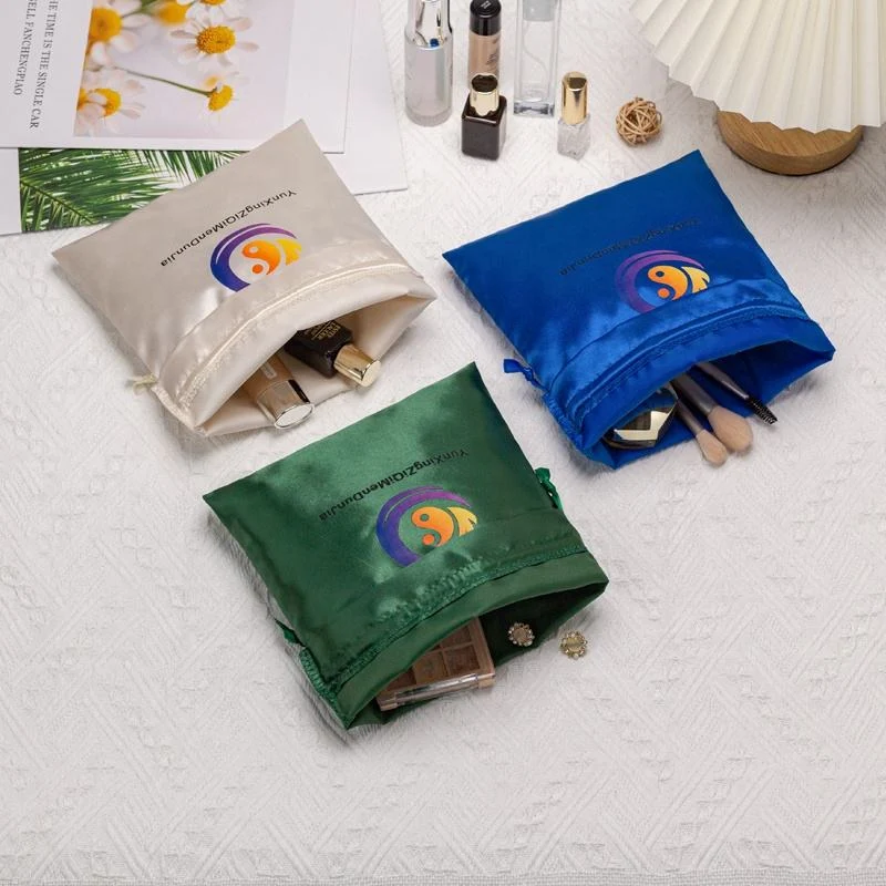 Satin Drawstring Pouch — image 5