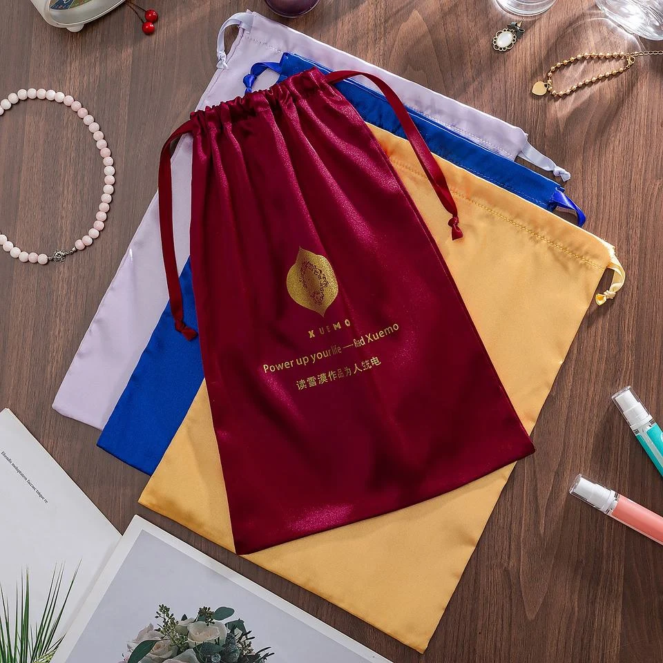 Satin Drawstring Pouch — image 2