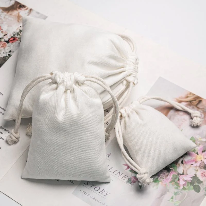 Cotton Drawstring Pouch — image 2