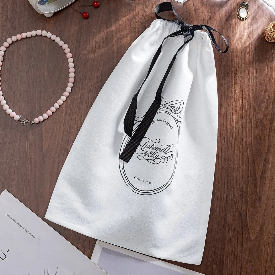 Cotton Drawstring Pouch — image 3