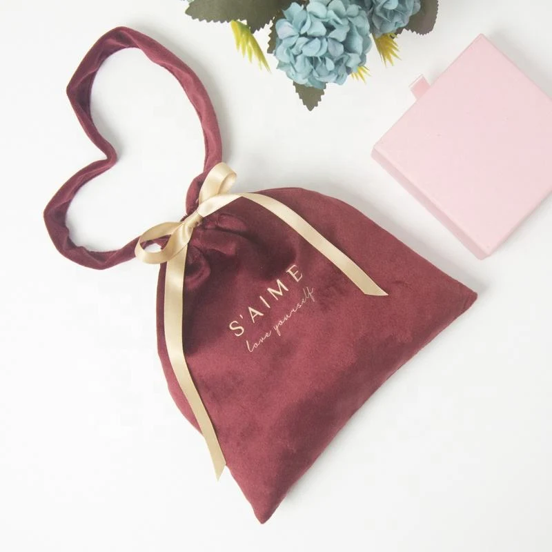 Velvet Drawstring Pouch — image 3