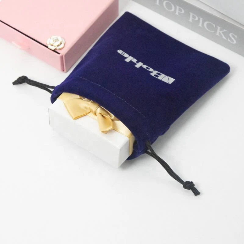 Velvet Drawstring Pouch — image 4