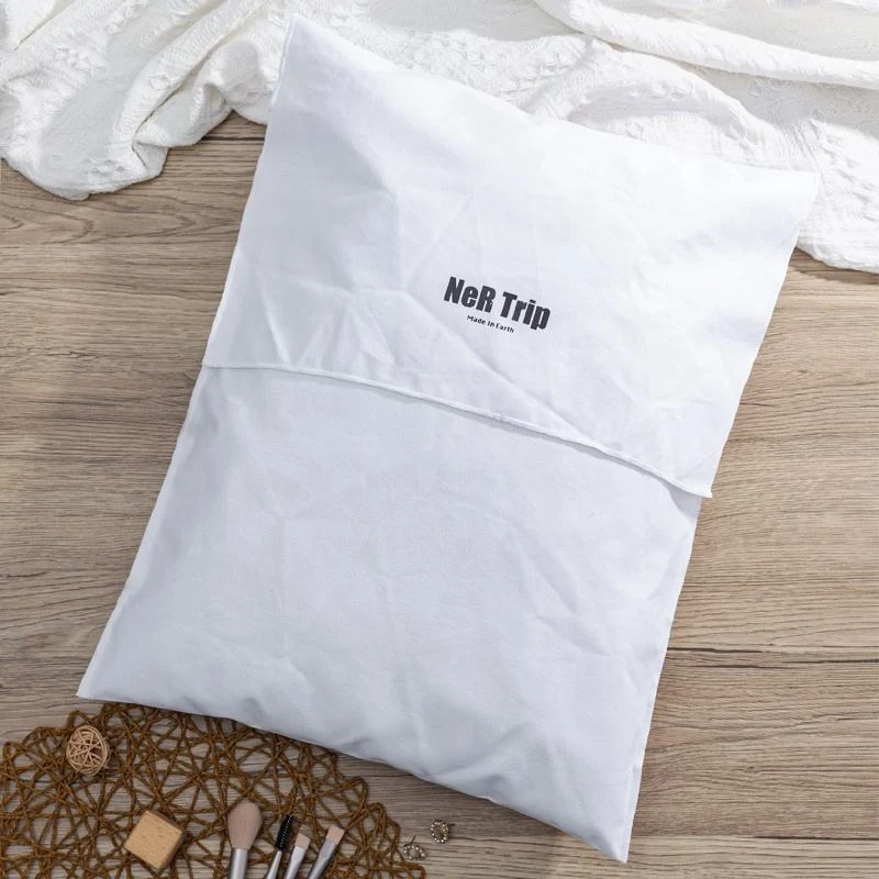 White Fabric Envelope Pouch — image 3