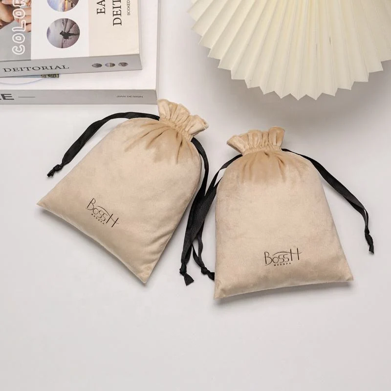Velvet Drawstring Pouch — image 3