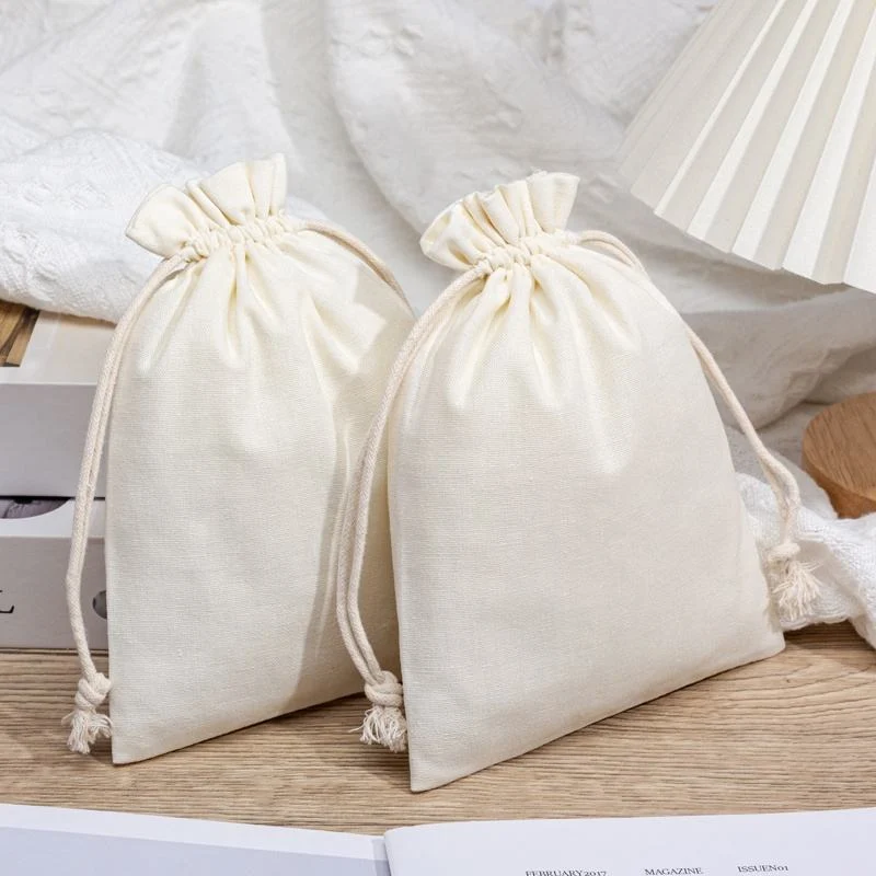 Cotton Drawstring Pouch — image 2