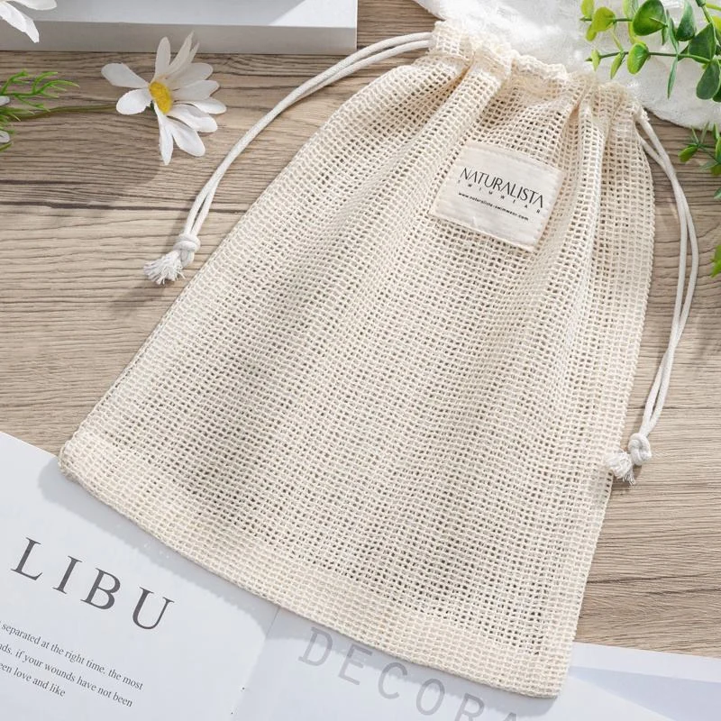 Mesh Drawstring Pouch — image 5