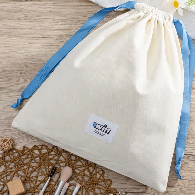 Cotton Drawstring Pouch — image 3
