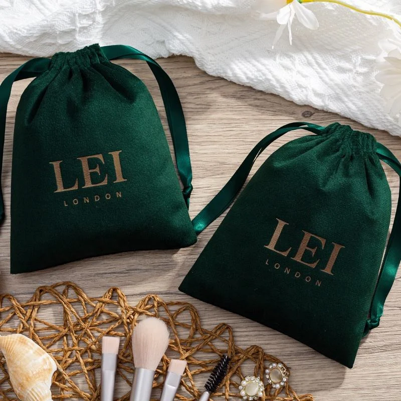 Velvet Drawstring Pouch — image 3