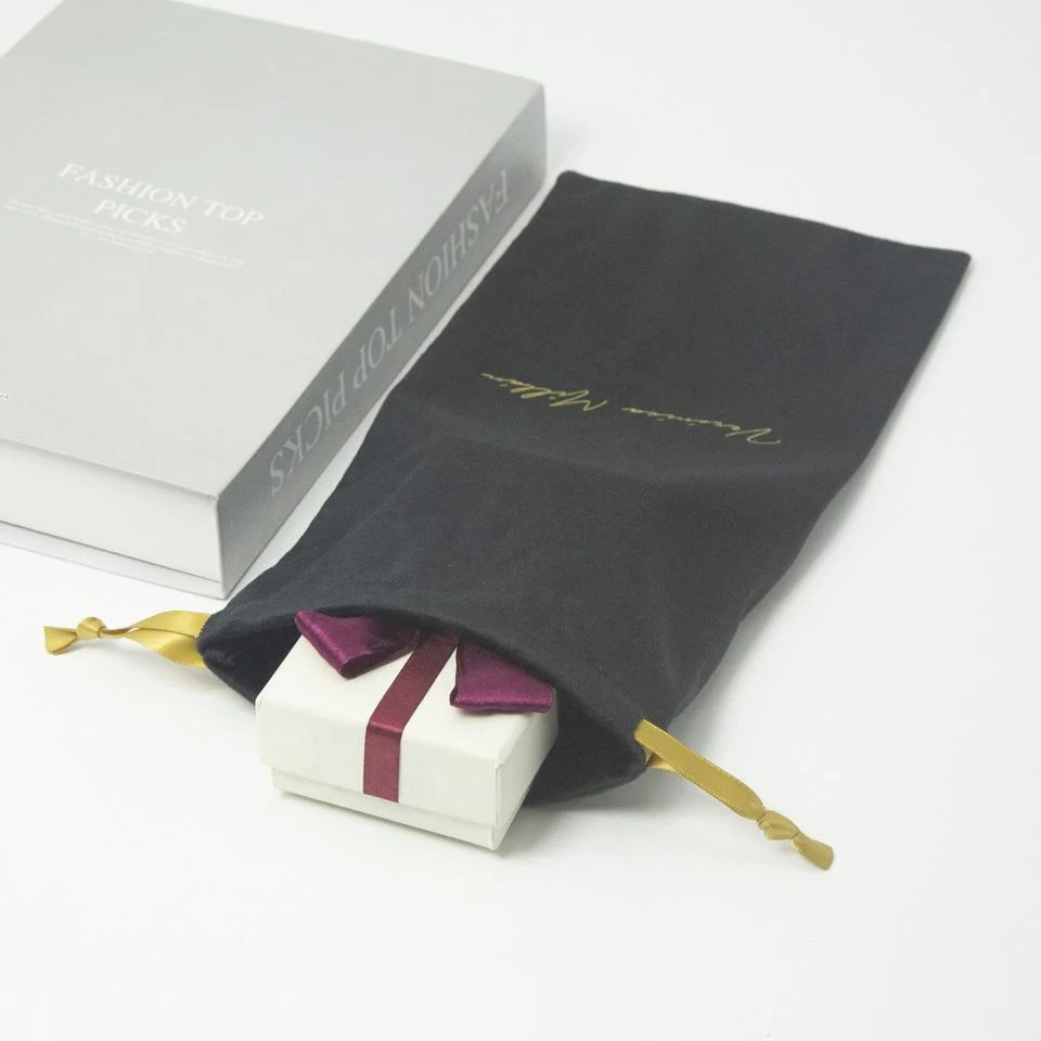 Velvet Drawstring Pouch — image 4