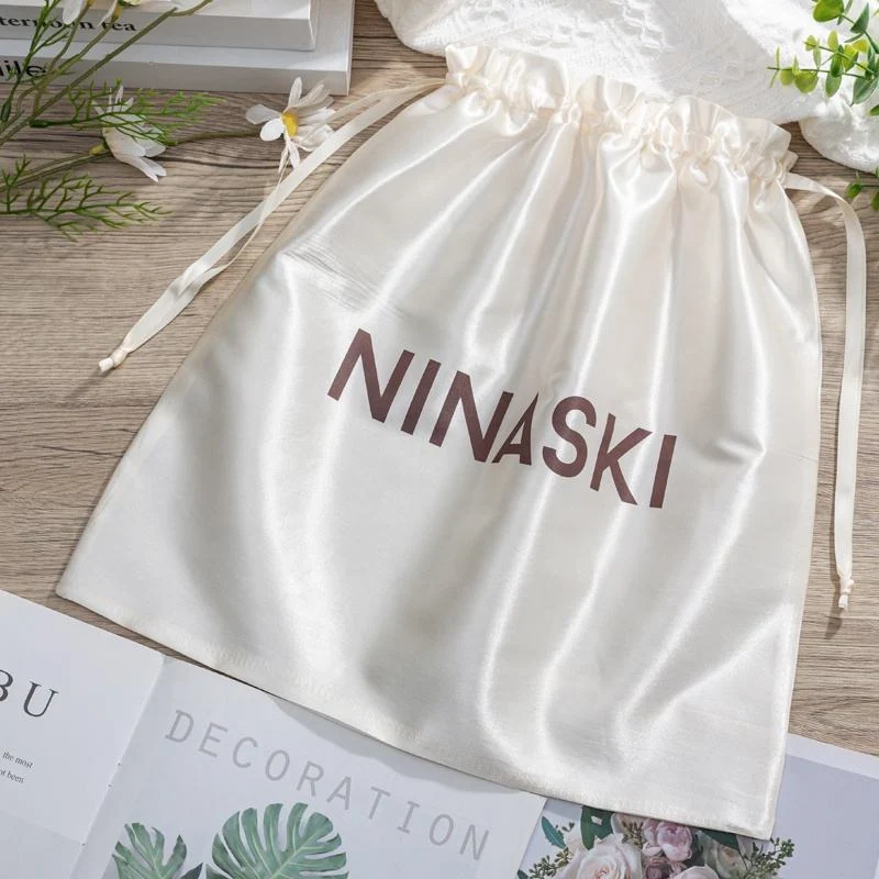 Satin Drawstring Pouch — image 5