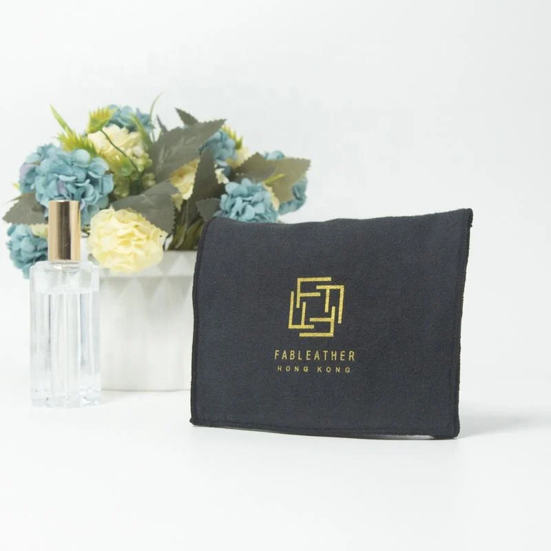 Black Fabric Envelope Pouch — image 3