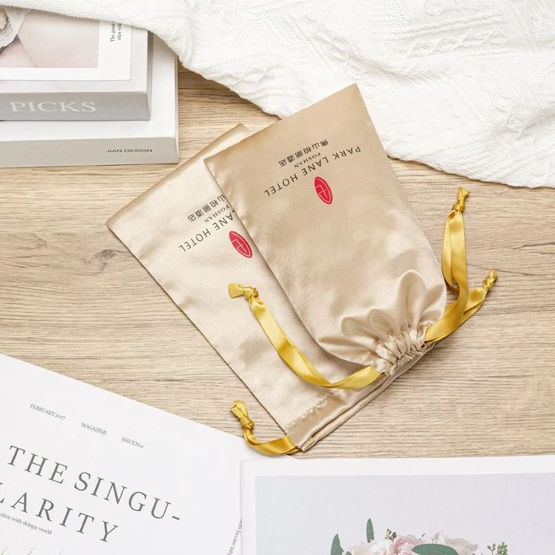 Satin Drawstring Pouch — image 4