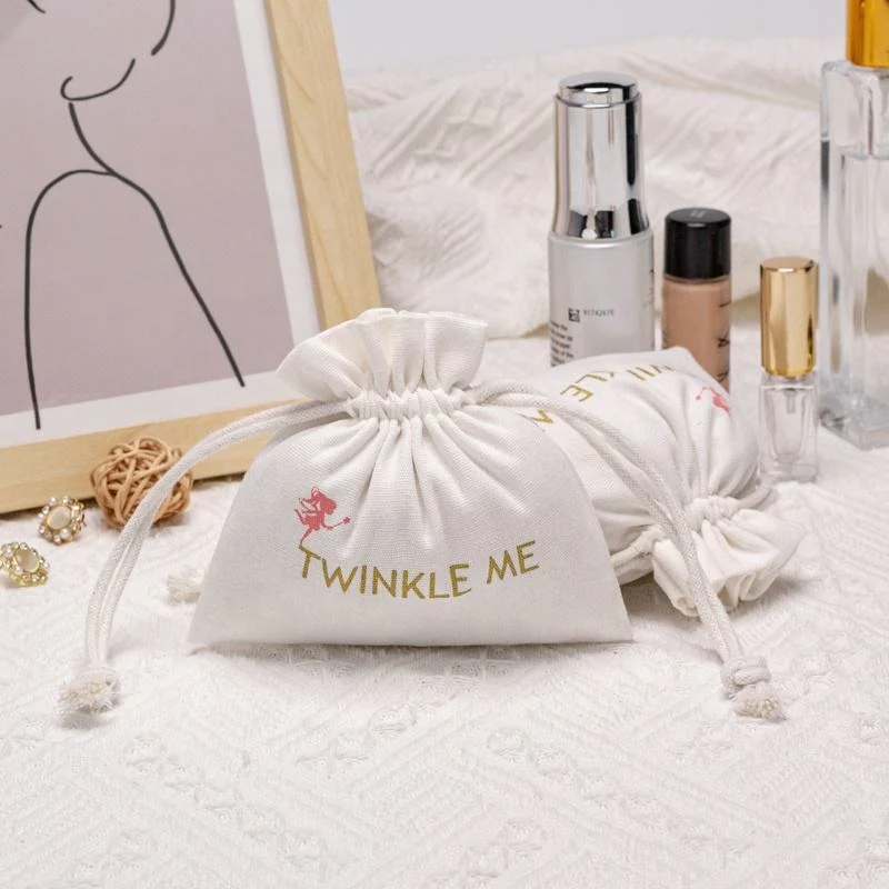 Cotton Drawstring Pouch — image 2