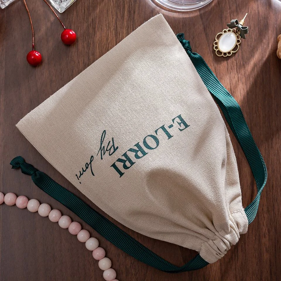 Cotton Drawstring Pouch — image 2