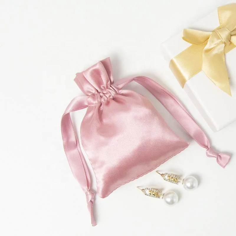 Satin Drawstring Pouch — image 3