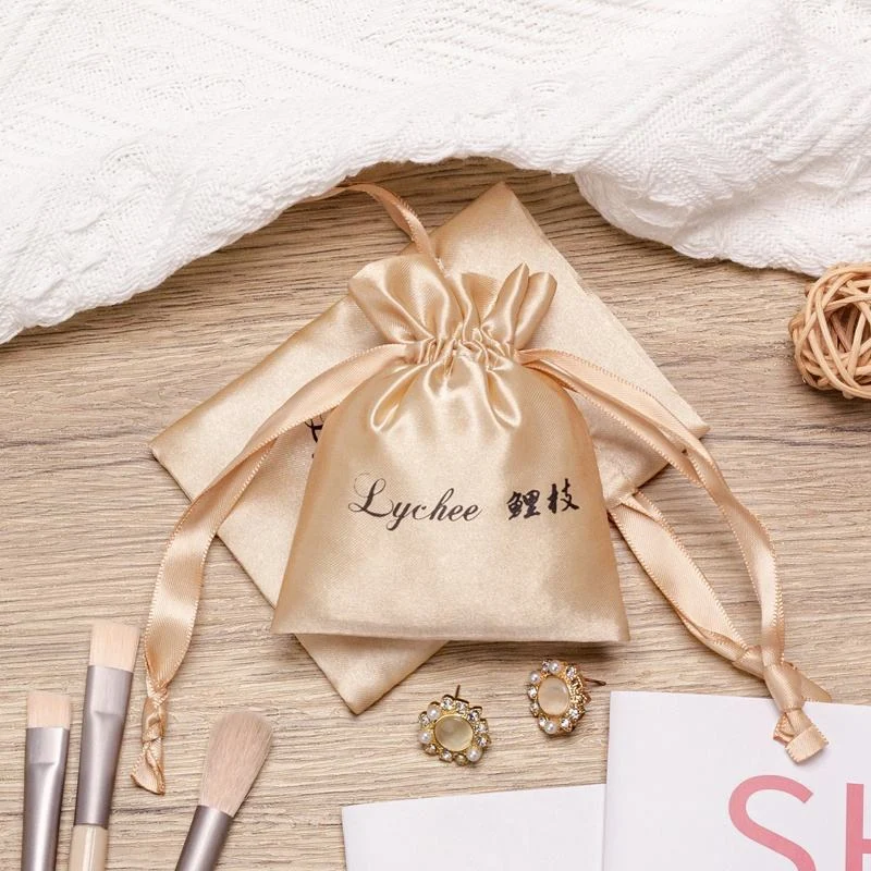 Satin Drawstring Pouch — image 4