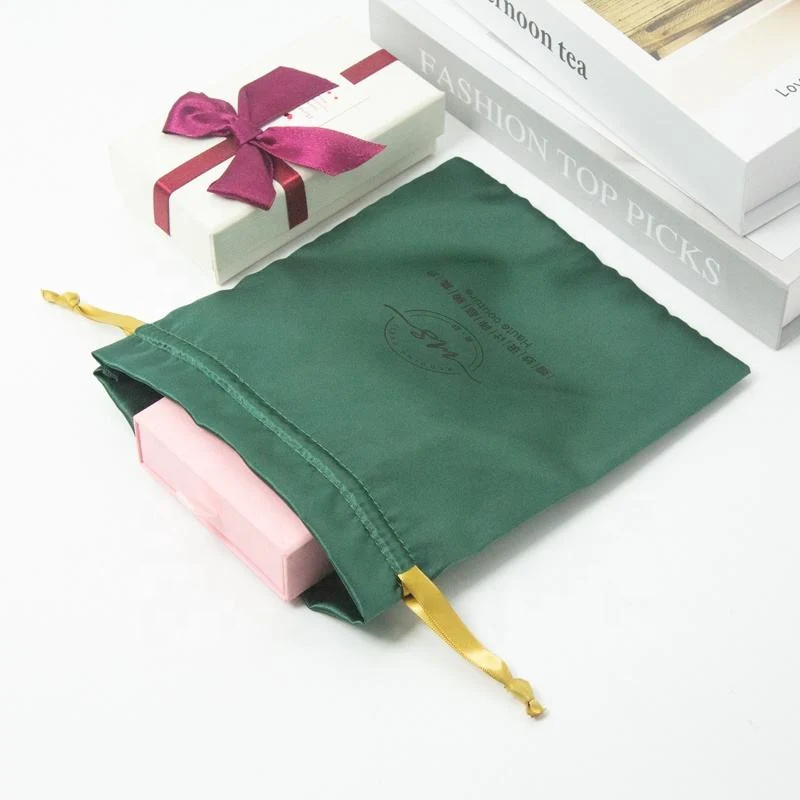 Satin Drawstring Pouch — image 4