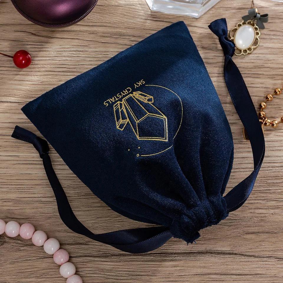 Velvet Drawstring Pouch — image 2