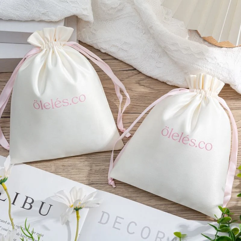 Satin Drawstring Pouch — image 3