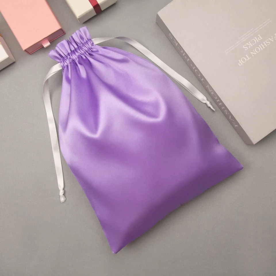 Satin Drawstring Pouch — image 3