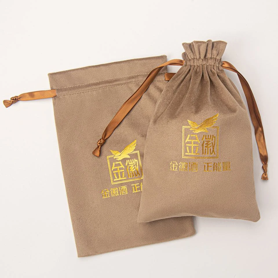 Velvet Drawstring Pouch — image 3