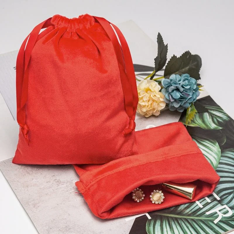 Velvet Drawstring Pouch — image 2