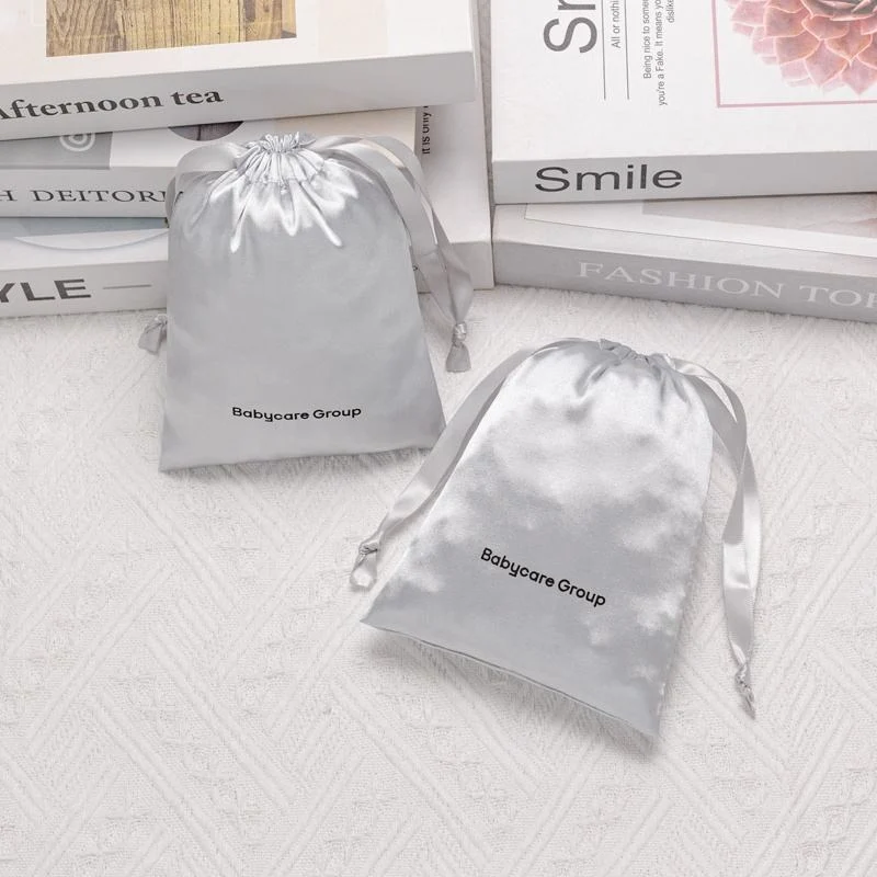 Satin Drawstring Pouch — image 4