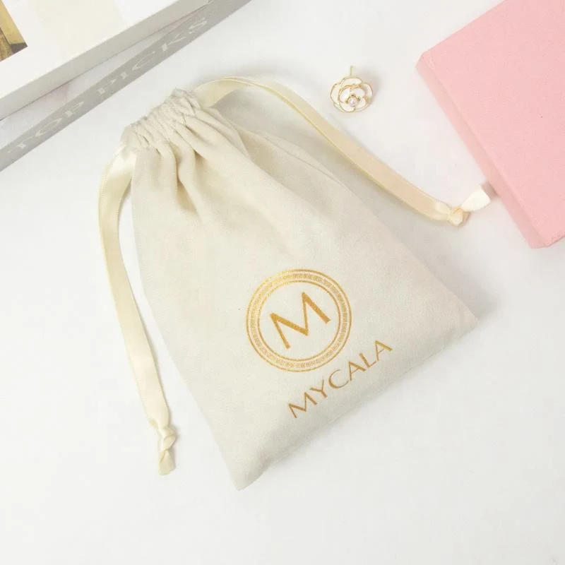 Velvet Drawstring Pouch — image 3