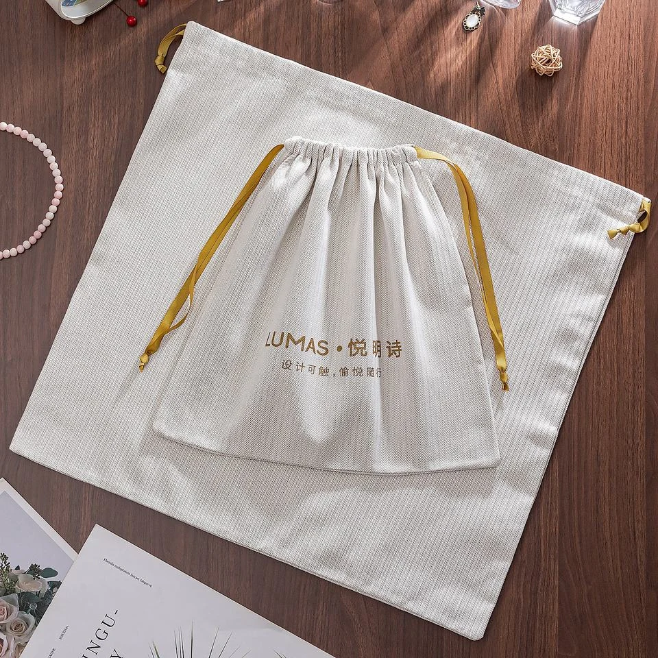 Cotton Drawstring Pouch — image 2