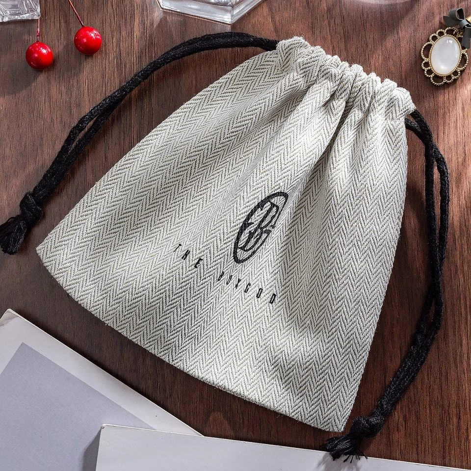 Cotton Drawstring Pouch — image 3