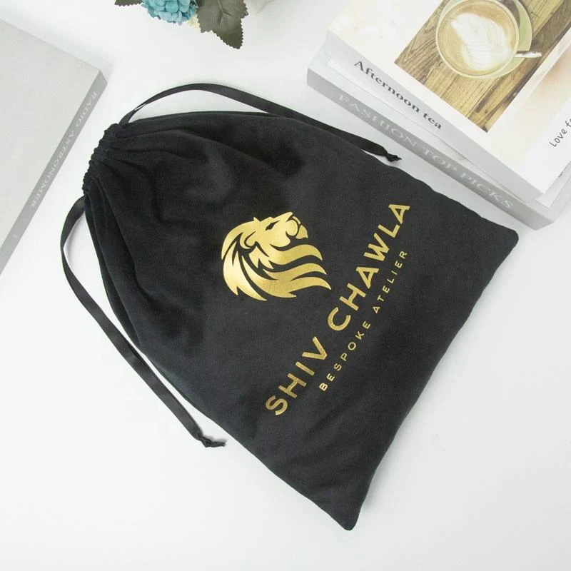 Velvet Drawstring Pouch — image 3