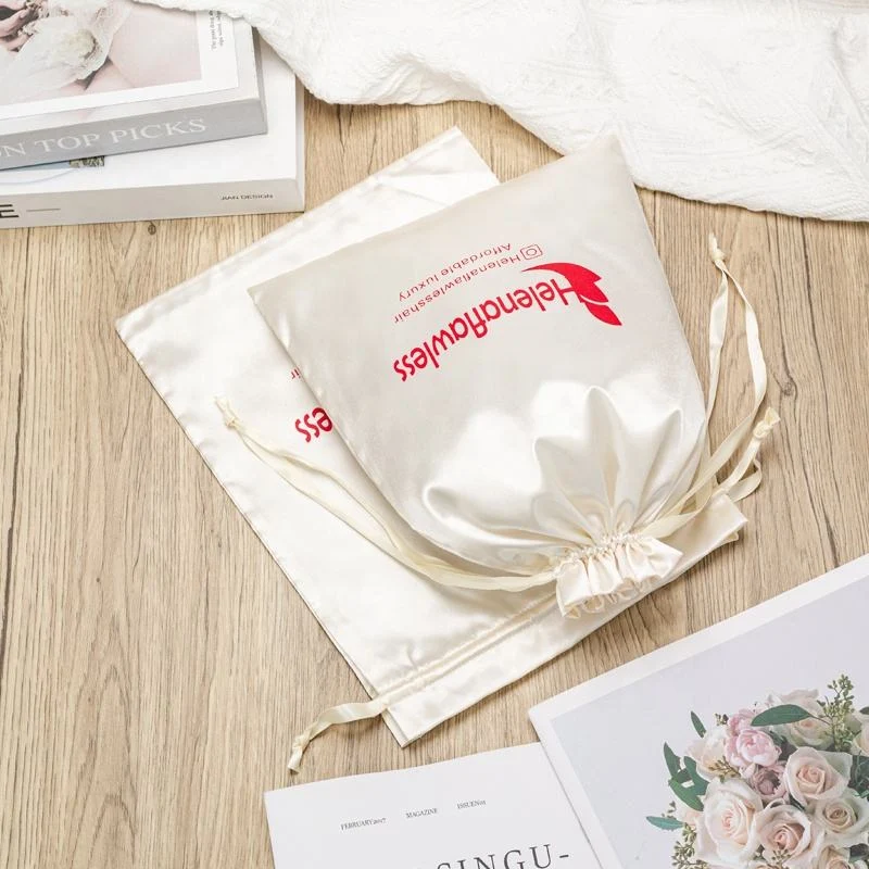 Satin Drawstring Pouch — image 4