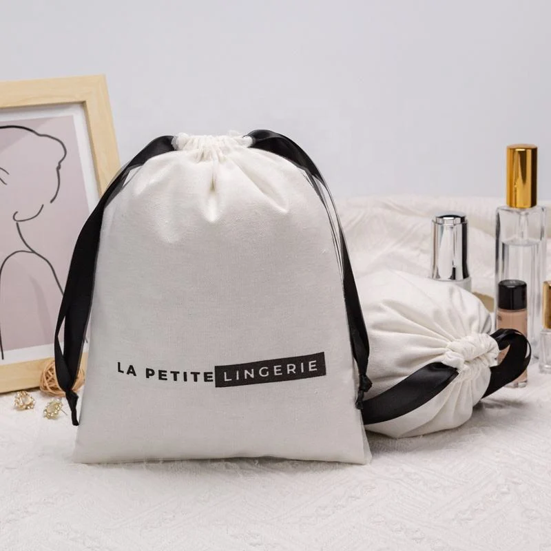 Cotton Drawstring Pouch — image 2