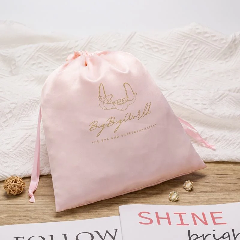 Satin Drawstring Pouch — image 3