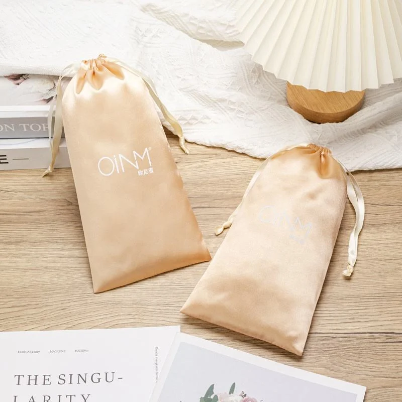 Satin Drawstring Pouch — image 2
