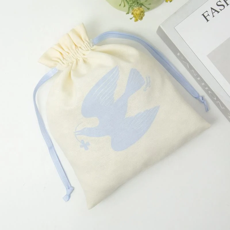 Cotton Drawstring Pouch — image 3