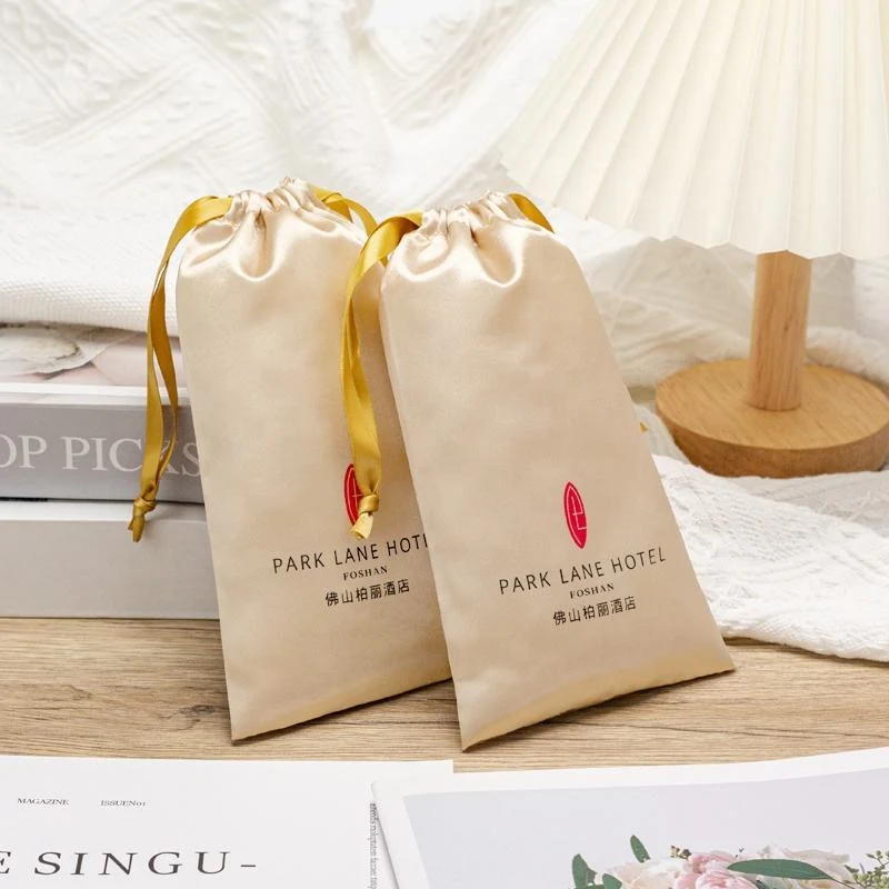 Satin Drawstring Pouch — image 2
