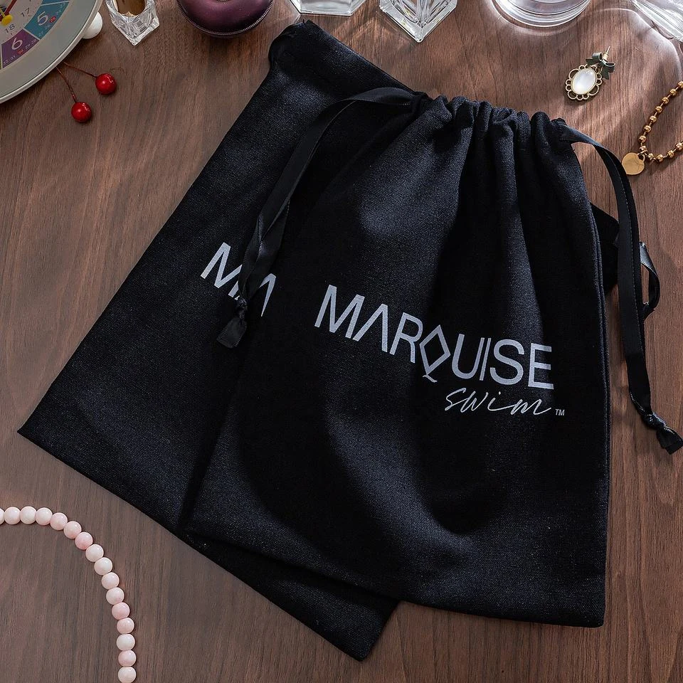 Cotton Drawstring Pouch — image 3